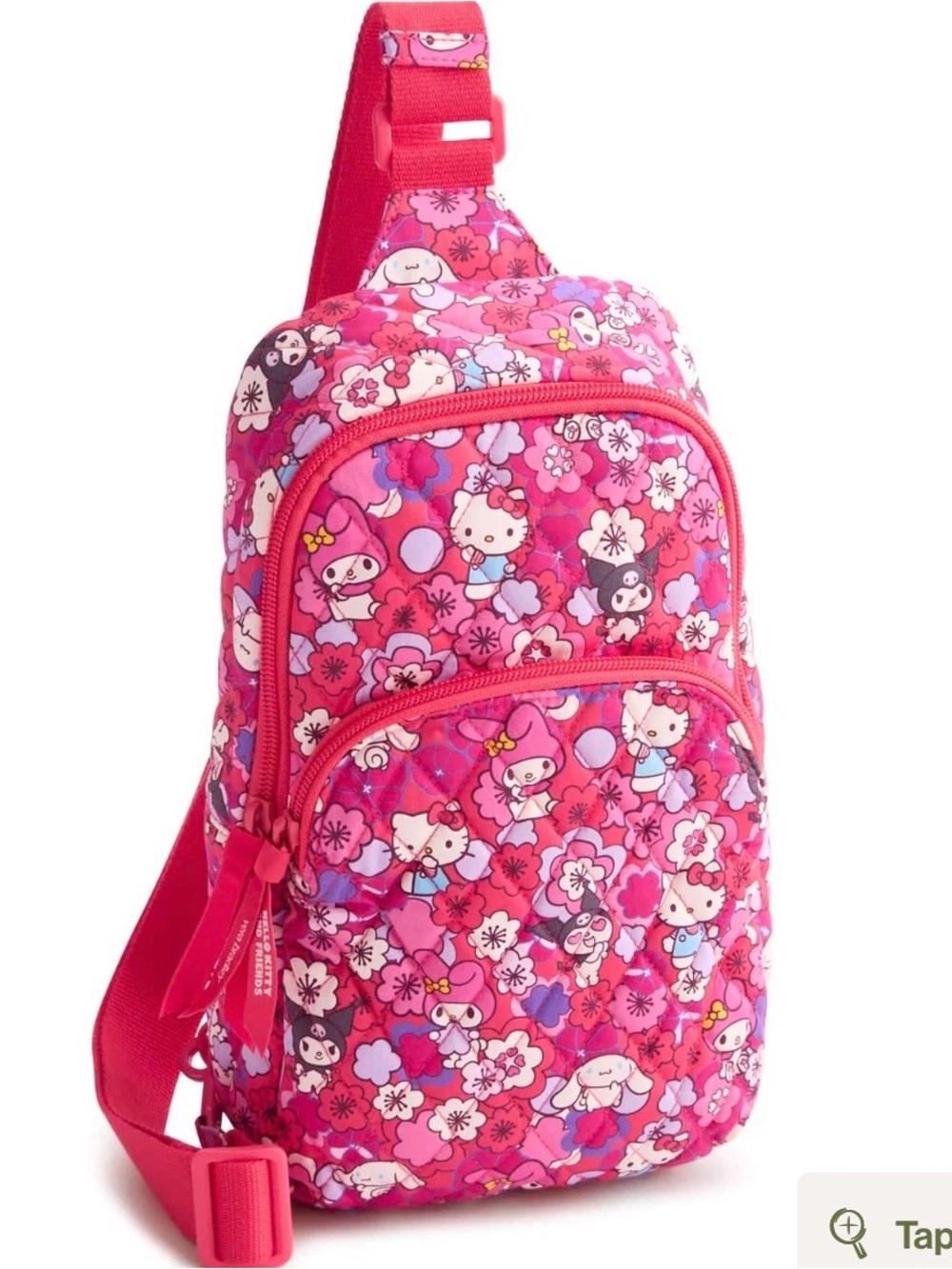 Vera Bradley x Hello Kitty® and Friends Lorman Sling Backpack NWT